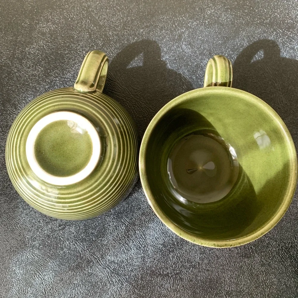 4 Studio Pottery Mugs Set - Picture 4 of 7
